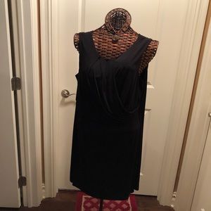 Connected Black Short Dress